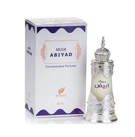 Afnan Musk Abiyad Concentrated Perfume Oil 20ml Unisex – VAYU ...
