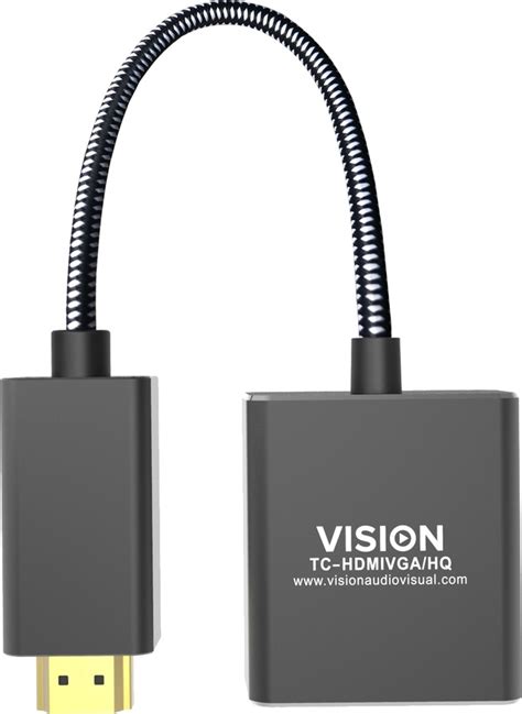 Specificaties van Vision TC-HDMIVGA/HQ Zwart - Tweakers