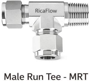 Stainless Steel 304 Male Branch Tee Mbt – Double Ferrule Fitting ...