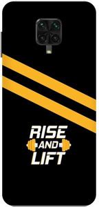 PRATEEKSH Back Cover for POCO M2 Pro RISE AND LIFT, SPORTS, GYM, BOY ...