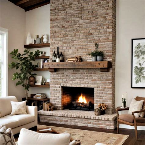 40 Brick Fireplace Ideas To Cozy up Your Home