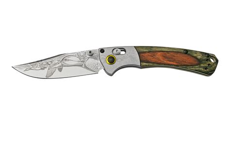 Benchmade Mini Crooked River Mallard Limited Edition Artist Series ...