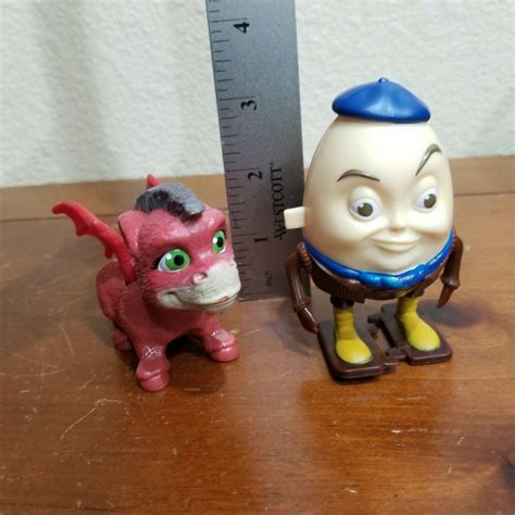 Shrek McDonalds Happy Meal Toys Donkey Dragon Baby Dronkey & Humpty ...