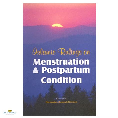 Islamic Rulings on Menstruation and Postpartum Condition | Buy Online ...