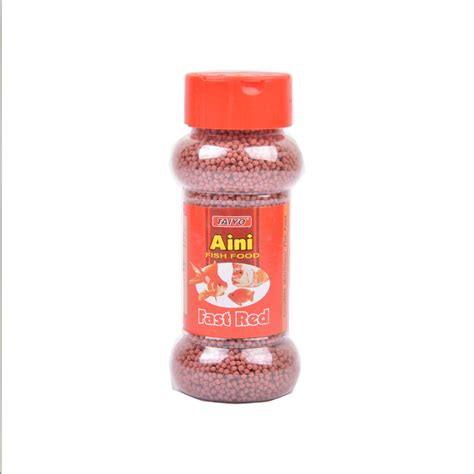 Taiyo Aini Fast Red | Color Enhancing Fish Food for Aquarium Fish ...