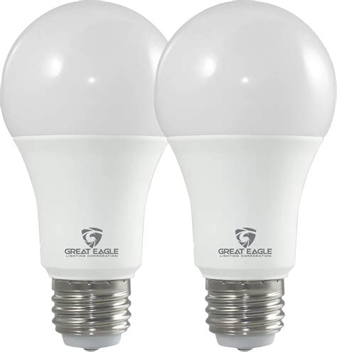 Buy Great Eagle Lighting Corporation 40/60/100W Equivalent 3-Way A19 ...