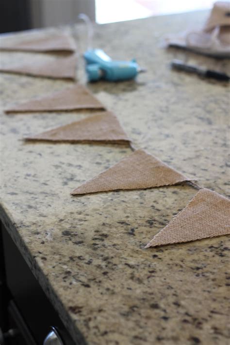 Make this easy No Sew Pennant Banner for just $7 - so simple! | Pennant ...