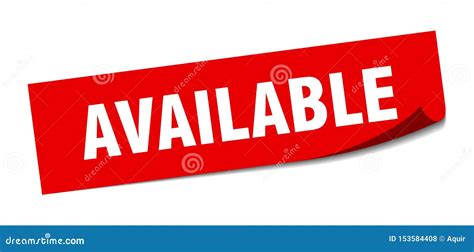Image result for Available Sticker
