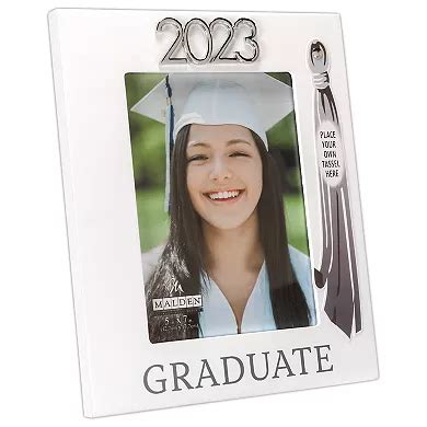 Malden White 2023 Graduate With Tassel 5" x 7" Frame