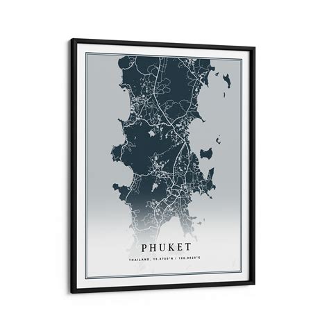 Personalized Map Poster - Blue - Classic – Nook At You
