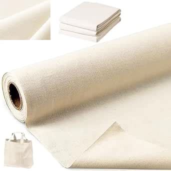 CANVASS® Cotton Duck Canvas Cloth Fabric by The Metre - Cotton Canvas ...