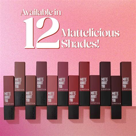 HILARY RHODA Matte About You Lipstick | Long Lasting & Highly Pigmented ...