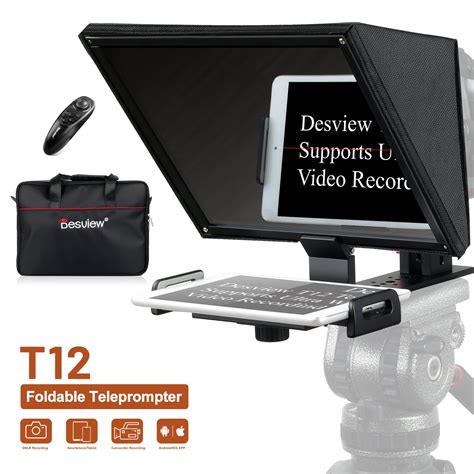 Tablet Camera Mount Teleprompter 的图像结果