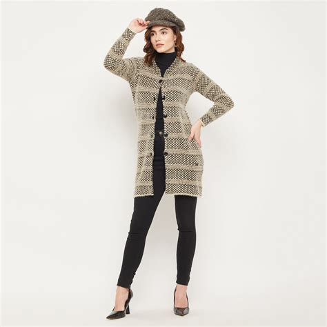 Duke Stardust Women Self Design Cardigan (SDS1095)