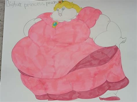 Bigfat princess peach by furryeaglebarbarian on DeviantArt