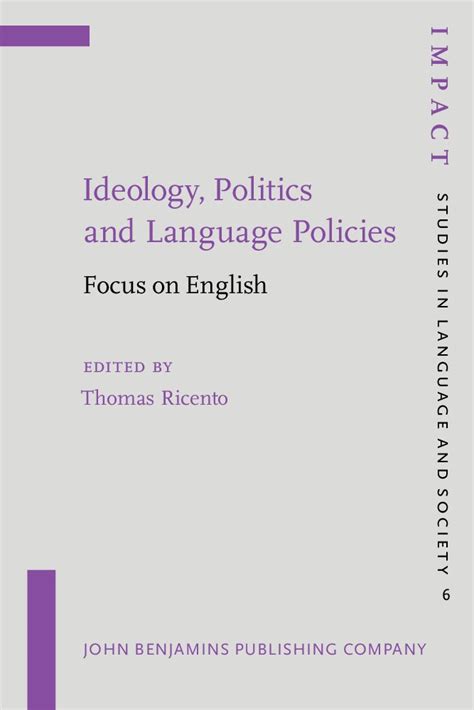 Buy Ideology, Politics and Language Policies: Focus on English: 6 ...