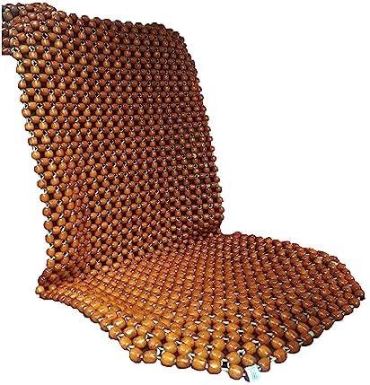 Q1 Beads XXLOrange Wooden Beads Acupressure Mat Seat Beads Cover ...