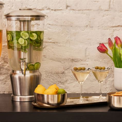 BOISSON Beverage Dispenser - Silver – Kaniry Home Decor