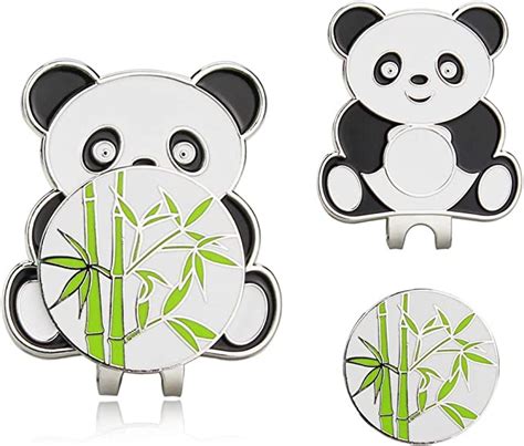 GolfBasic Panda Magnetic Cap Clip & Ball Marker | Asiansports.in ...