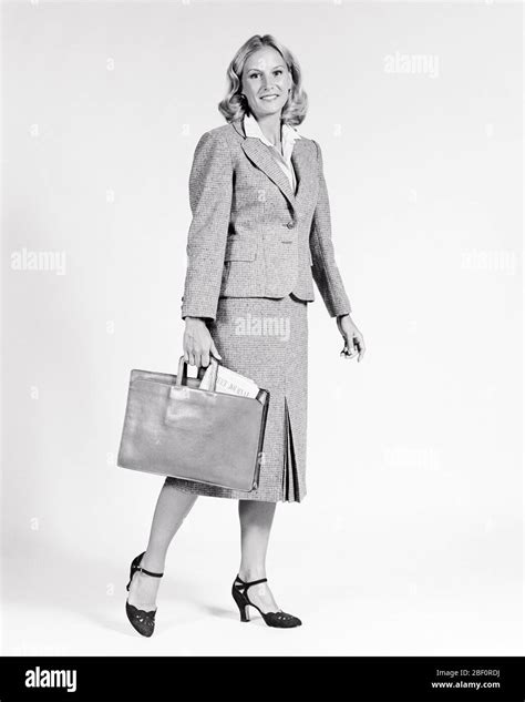 1980s woman suit briefcase hi-res stock photography and images - Alamy