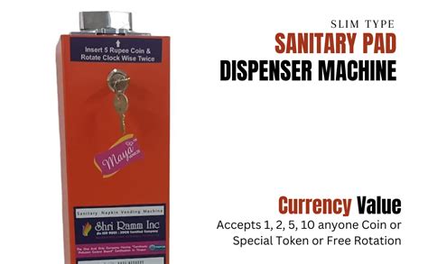 MAYA BRAND VEND 35 MODEL SANITARY NAPKIN VENDING MACHINE, SANITARY PAD ...