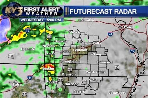 KY3 First Alert Weather: KY3′s Futurecast Radar maps hour-by-hour ...
