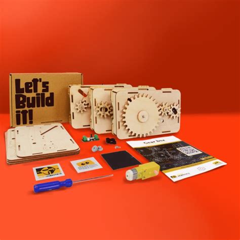 All About Gears - Build a Gear Box - Combo Kit – Make Many Robots