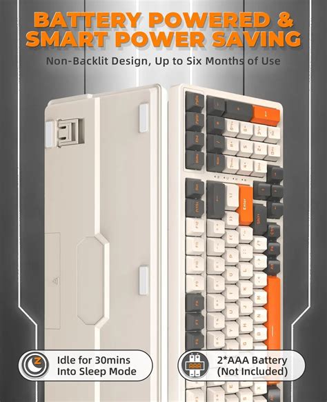 K96 Wireless Typing Mechanical Keyboard Dual Mode - Free Shipping ...