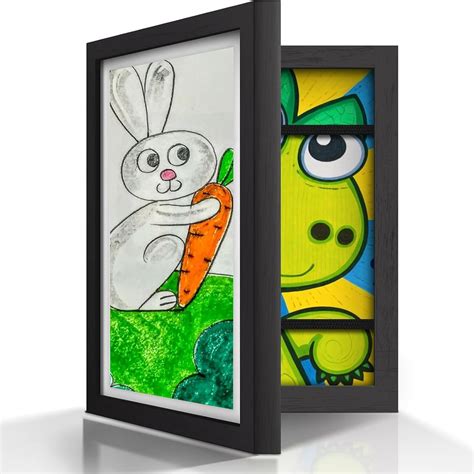 Art Street A4 Kids Artwork Storage Photo Frame for Paintings/Drawing ...