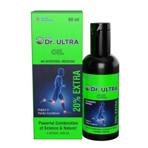 Dr Ultra Pain Relief Oil - 120ml | Natural Ayurvedic Formula for Joint
