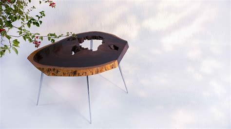 Studio Metallurgy Home - Organic Wood Table