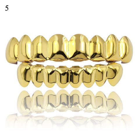 Buy Plated Diamond Teeth Mouth Grillz Grills Bling Hip Hop Cosplay ...