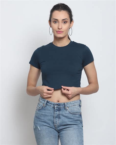 Melangebox Crop Tops | 100% Pure Cotton | Solid & Detailed | Only ₹299 ...