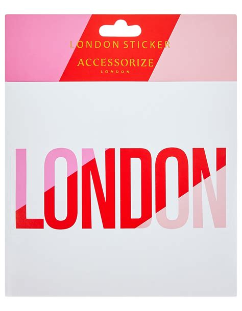 Accessorize London London Luggage Sticker - Accessorize India
