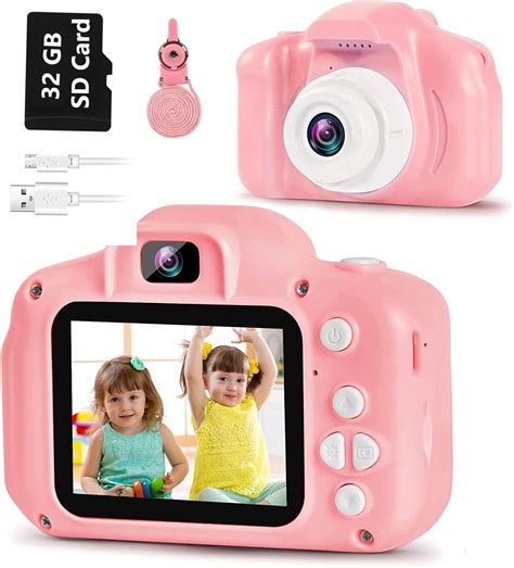 CADDLE & TOES Kids Camera for Girls & Boys, 13MP 1080P HD Digital Video ...