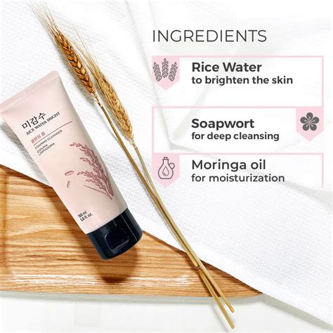 Award Winning Rice Water Bright Cleansing Foam 150ml Combo — The Face Shop