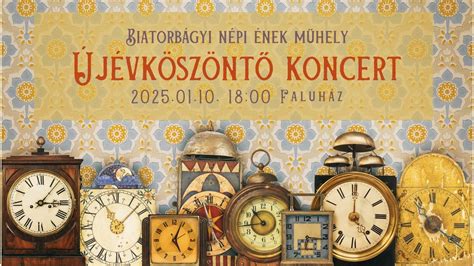 Újévköszöntő // A Biatorbágyi Népi Ének Műhely acapella koncertje ...