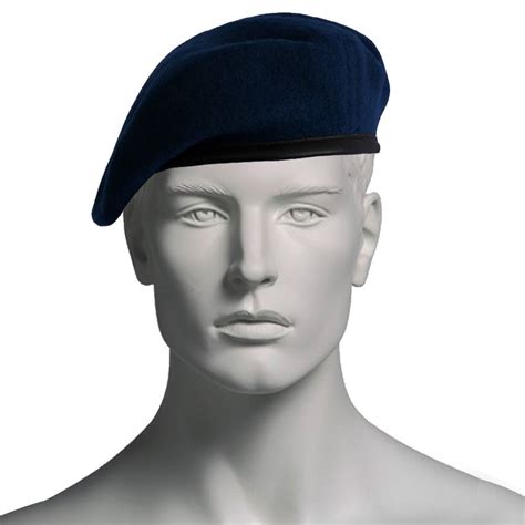 Beret Cap- Navy Blue – Motohog
