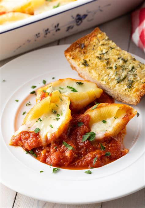 Simple Stuffed Shells Ricotta at Max Bowser blog