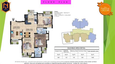 Sikka Kaamna Greens Sector 143A Noida - 2, 3 & 4 BHK Apartments