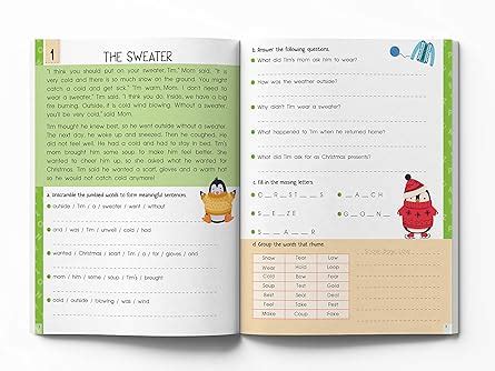 Fun Time Reading Comprehension Activity Workbook - Level 1 – Pupilio