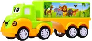 Kids Mandi Pull Back Mini Transporters Deck Toy Truck Set for Kids Age ...