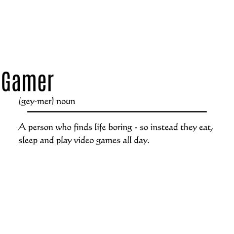 Gamer Definition SVG, PNG, JPG, PDF Files | Craftpi