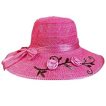 Buy Finix Girls Fedora Hats for Beach Sun Protection Hat for Women and ...