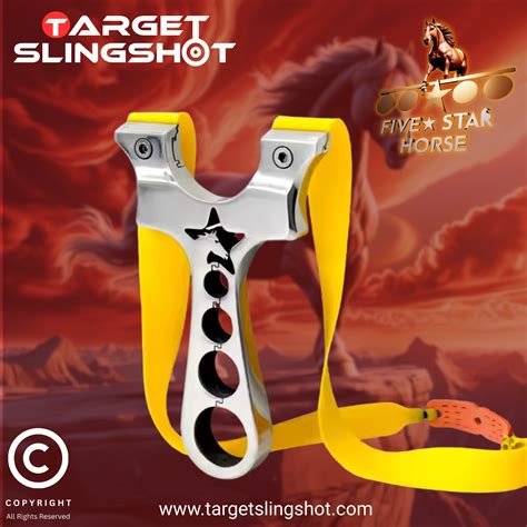 Five Star Horse Stainless Steel Slingshot – TARGET SLINGSHOT