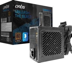 artis EZ8898B-450 80Plus Bronze Power Supply 450 Watts Computer PSU ...