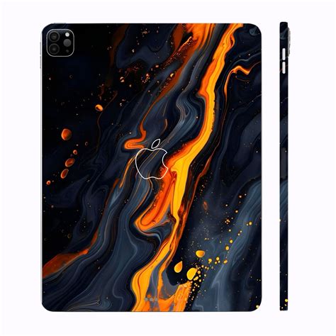 Apple iPad Pro 12.9 2020 Lava Marble Tablet Skins
