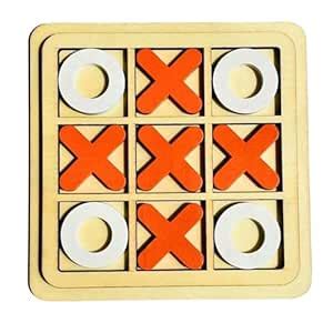 Buy Earthy Tweens Wooden Tic-Tac-Toe Board | Open Ended Toys | Toys for ...