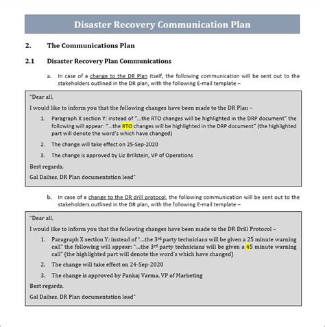DR Templates – ITSM Docs - ITSM Documents & Templates