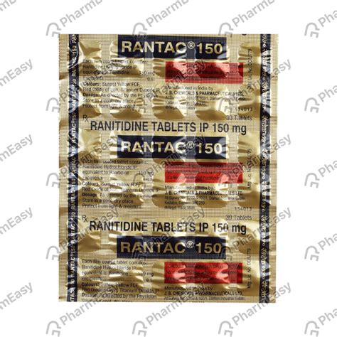 Rantac 150 MG Tablet (15): Uses, Side Effects, Price & Dosage | PharmEasy